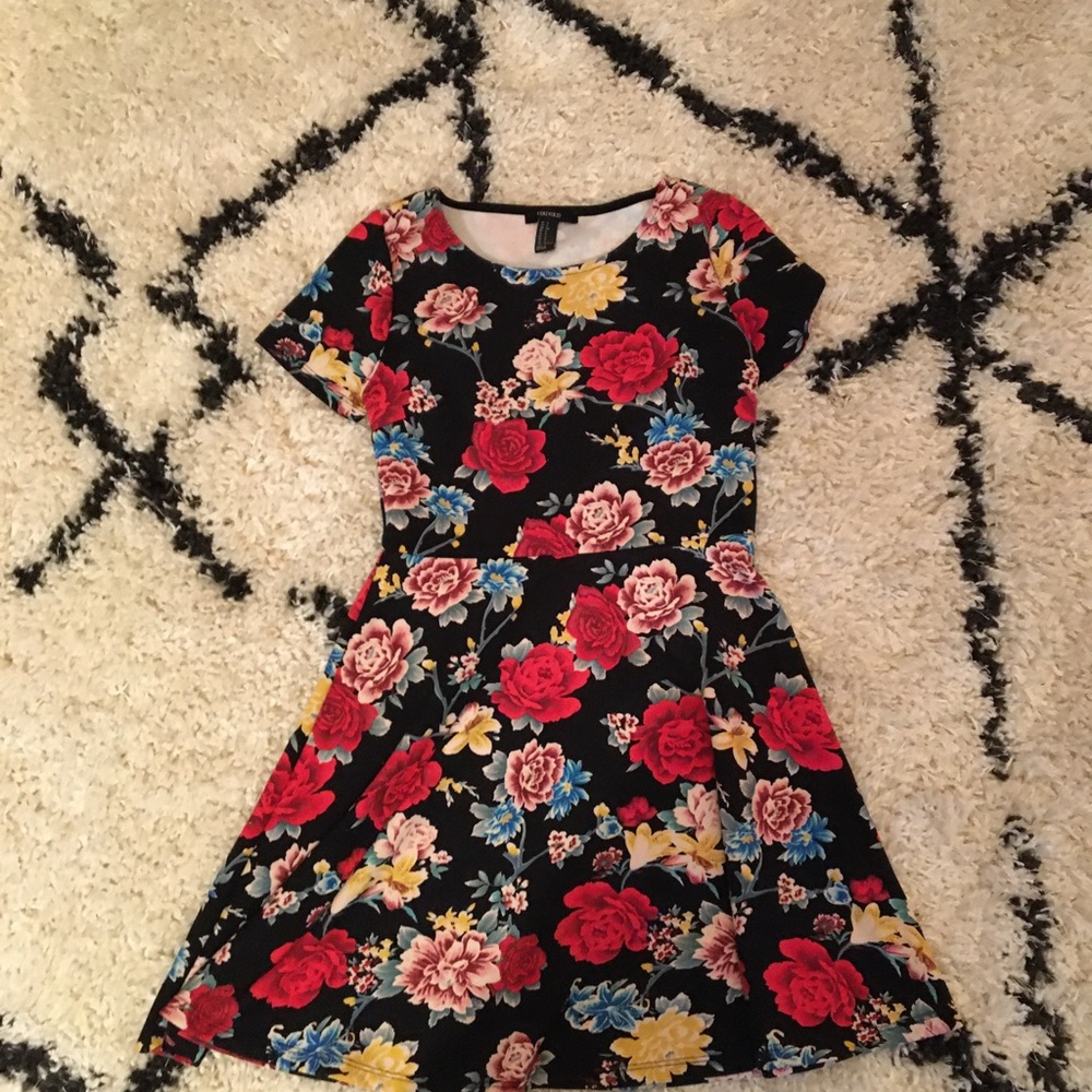 This is a woman’s dress with the open back.